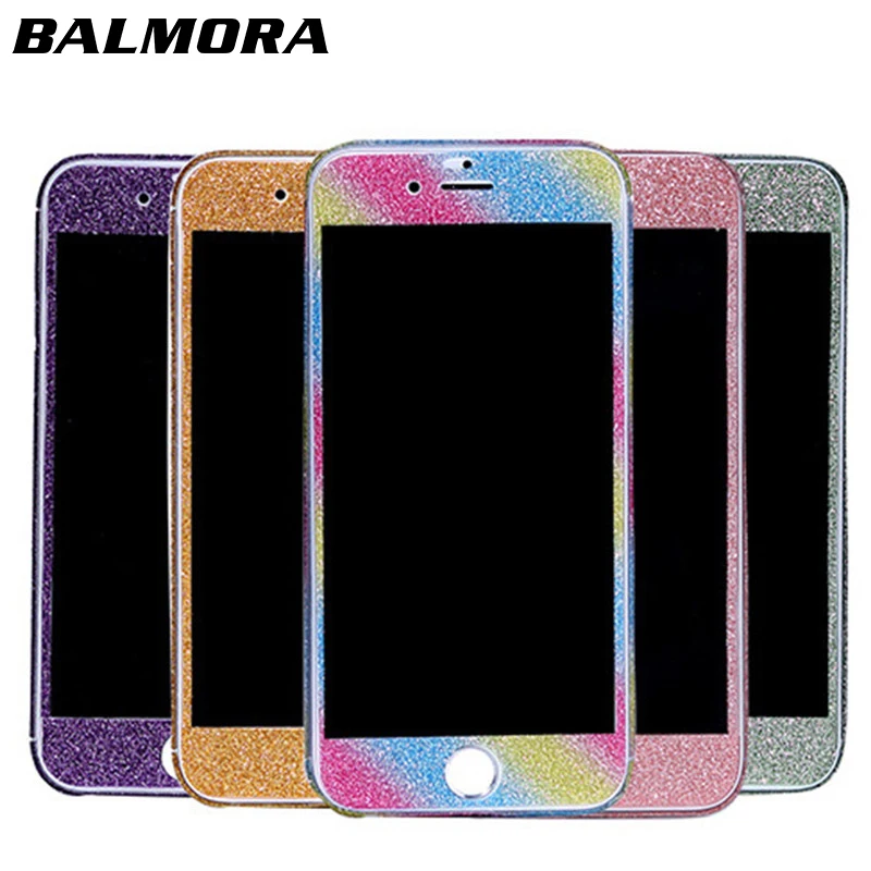 BALMORA 360 Giltter Body Sticker For IPhone 6 6s 7 8 Plus X Phone Screen Protector For Apple Sparkle Full Cover Decal Skin Wrap
BALMORA 360 Giltter Body Sticker For IPhone 6 6s 7 8 Plus X Phone Screen Protector For Apple Sparkle Full Cover Decal Skin Wrap
