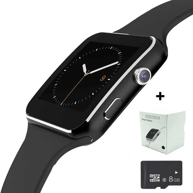 X6 Smart Watch Camera Touch Screen Support SIM TF Card Bluetooth Smartwatch For iPhone IOS For Android Phone Watchs Dropshipping
X6 Smart Watch Camera Touch Screen Support SIM TF Card Bluetooth Smartwatch For iPhone IOS For Android Phone Watchs Dropshipping