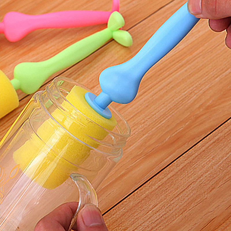 Sponge Brush For Tea Coffee Milk Cup Plastic Long Handle Clean Brush Kitchen Cleaning Tool
Sponge Brush For Tea Coffee Milk Cup Plastic Long Handle Clean Brush Kitchen Cleaning Tool