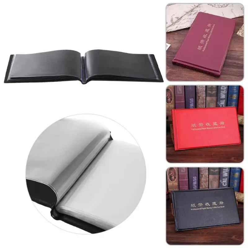 20 Pages Vintage Paper Money Albums for World Paper Holder Money Banknote Storage Case Chinese Style Money Holder Collector
20 Pages Vintage Paper Money Albums for World Paper Holder Money Banknote Storage Case Chinese Style Money Holder Collector
