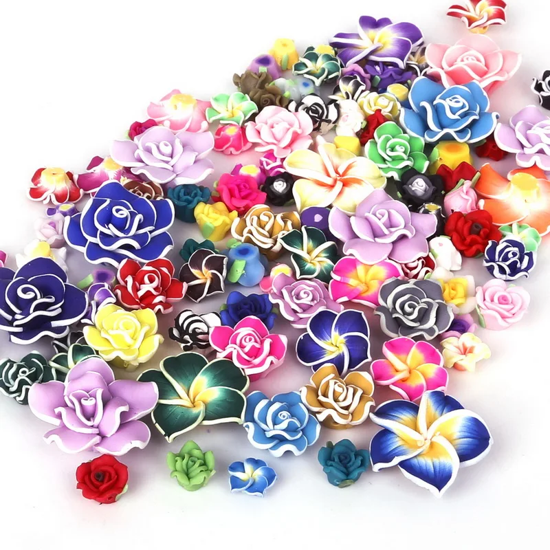 5-10pcs/lot Mix Color Handmade Soft Polymer Fimo Clay Rose Flower, For DIY Hair Ornament & Wedding Craft Decoration
5-10pcs/lot Mix Color Handmade Soft Polymer Fimo Clay Rose Flower, For DIY Hair Ornament & Wedding Craft Decoration