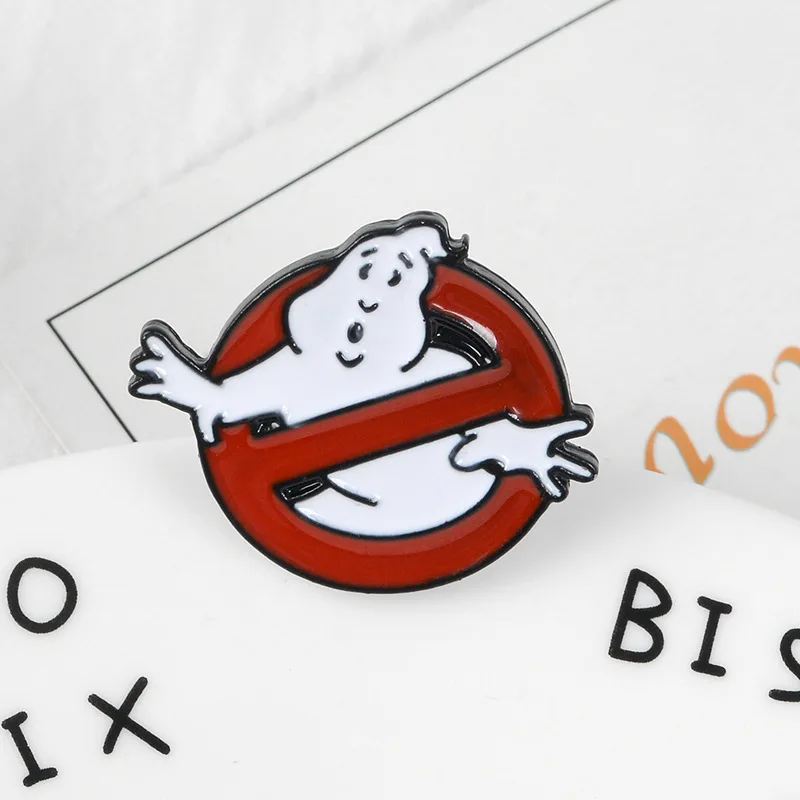 Ghostbusters Movie Signs Brooches Red Round Entrance Forbidden Funny Badges and Symbols Hats Bags Enamel Pin Fantasy Movies Fan
Ghostbusters Movie Signs Brooches Red Round Entrance Forbidden Funny Badges and Symbols Hats Bags Enamel Pin Fantasy Movies Fan