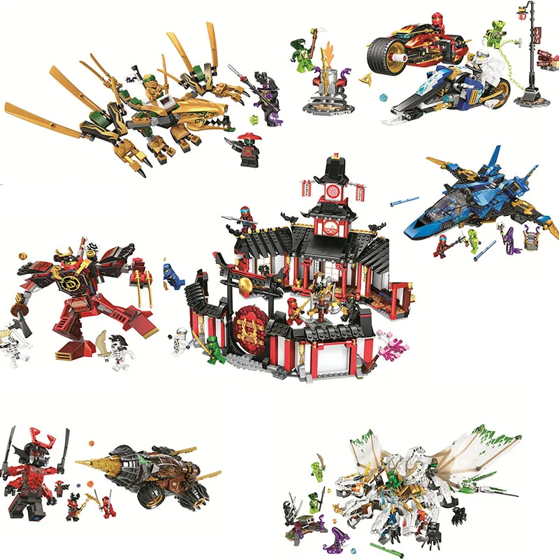 2019 New Legoings Ninjagoes Movie Dragon Bike Plane Block Set DIY Building Brick Toy For Kids with Manual
2019 New Legoings Ninjagoes Movie Dragon Bike Plane Block Set DIY Building Brick Toy For Kids with Manual