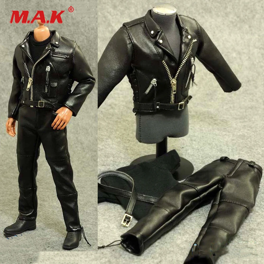 Costume 1/6 Arnold Schwarzenegger Leather Black Jacket Suits Set Model Locomotive version Toy Fit 12" Male Figure Body Model
Costume 1/6 Arnold Schwarzenegger Leather Black Jacket Suits Set Model Locomotive version Toy Fit 12" Male Figure Body Model