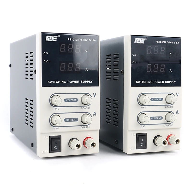 Digital Adjustable DC Power Supply Laboratory Phone Switching Power Supply 30V 60V 10A 5A For Battery Charging DC Motors DC Fans
Digital Adjustable DC Power Supply Laboratory Phone Switching Power Supply 30V 60V 10A 5A For Battery Charging DC Motors DC Fans
