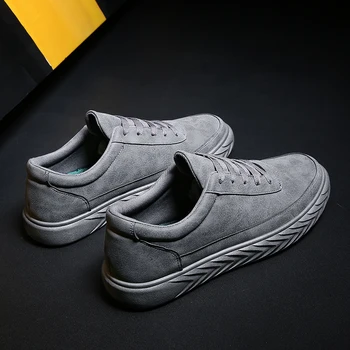 Vogue Nice New Male Shoes Solid Lace Up Men Casual Shoes Black Gray Khaki Chaussure Homme Footwear Sneakers
Vogue Nice New Male Shoes Solid Lace Up Men Casual Shoes Black Gray Khaki Chaussure Homme Footwear Sneakers