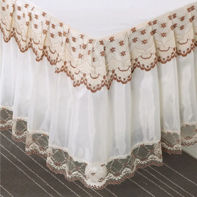 Lace Bedspread Bed Skirt 1/3pcs Ruffles bedding Bed sheet Cotton Pillowcase Home Decorative
Lace Bedspread Bed Skirt 1/3pcs Ruffles bedding Bed sheet Cotton Pillowcase Home Decorative