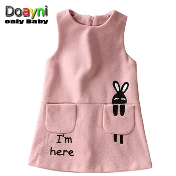 Doayni Baby Girls Vest Dress Stereo Rabbit Elegant Dress Party Birthday Baby Girls Blends Double Thick Warm Winter Dress
Doayni Baby Girls Vest Dress Stereo Rabbit Elegant Dress Party Birthday Baby Girls Blends Double Thick Warm Winter Dress