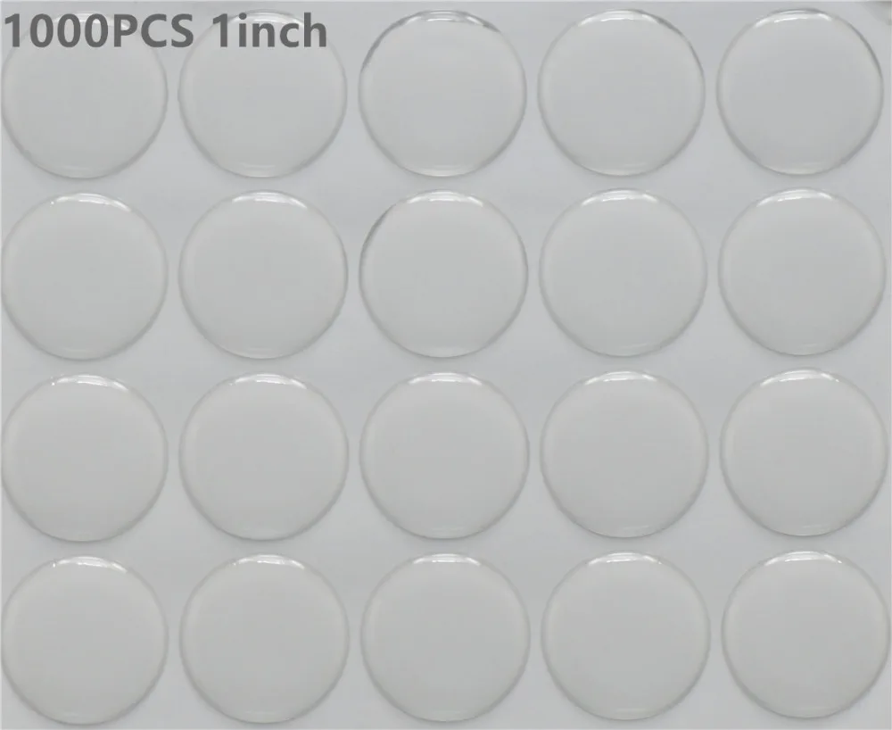 HOT SALE 1000pcs High Transparent 1" 25.4mm clear epoxy adhesive circle stickers bubble dots 3D effect Free shipping
HOT SALE 1000pcs High Transparent 1" 25.4mm clear epoxy adhesive circle stickers bubble dots 3D effect Free shipping