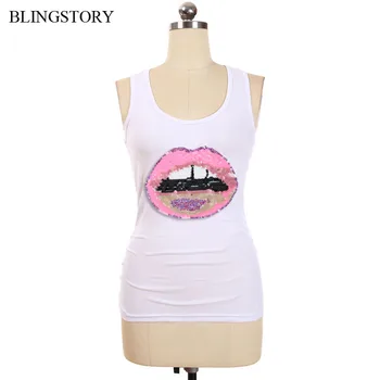 BLINGSTORY Tank Tops Sequin Summer Sleeveless Plus Size Female Backless Shirts Top Women's Vest S-6xL LP49933
BLINGSTORY Tank Tops Sequin Summer Sleeveless Plus Size Female Backless Shirts Top Women's Vest S-6xL LP49933