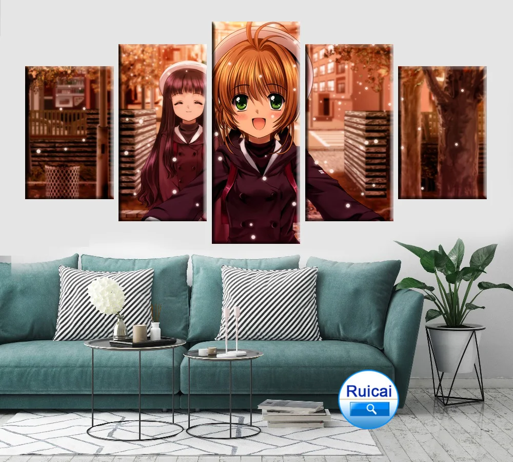 Animation moka girl sakura 5 hd printing wall art canvas painting girl bedroom decoration painting
Animation moka girl sakura 5 hd printing wall art canvas painting girl bedroom decoration painting