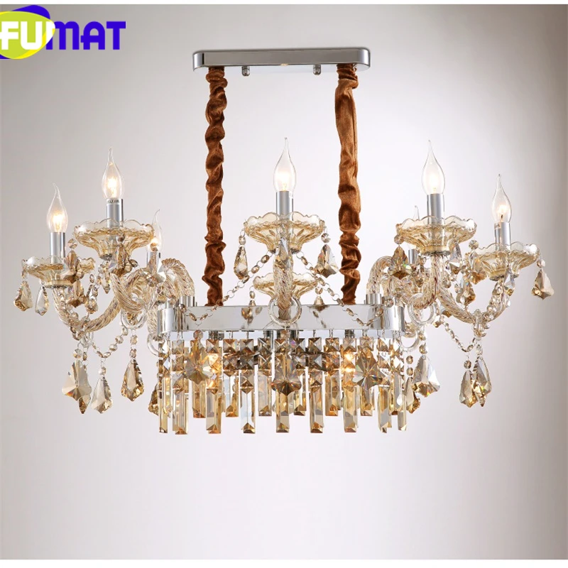 FUMAT Crystal K9 Chandeliers LED Modern Pendant Lamps Dining room Hanglamp Lustres chandelier Hanging Lighting Fixture Lights
FUMAT Crystal K9 Chandeliers LED Modern Pendant Lamps Dining room Hanglamp Lustres chandelier Hanging Lighting Fixture Lights