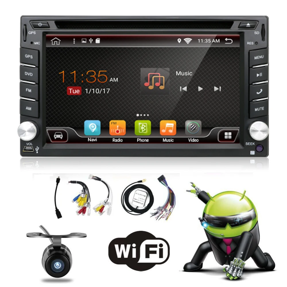 Quad Core 800 480 2 Din Android 6 0 Fit NISSAN QASHQAI Tiida font b Car