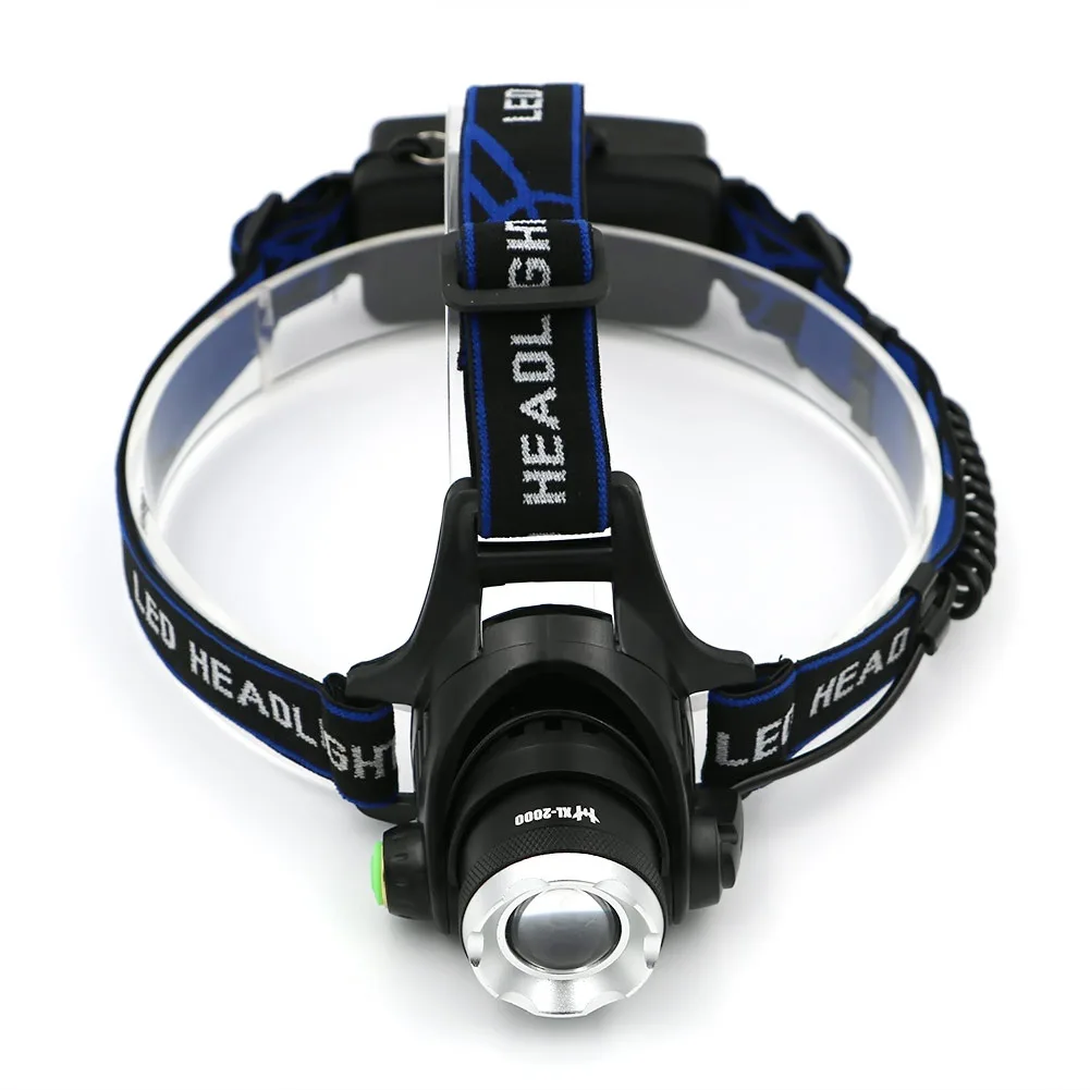 High Bright Rechargeable Headlamp XML-T6 LED Waterproof Headlight Head Lamps 3 Modes Zoomable Focus Torch For Camping,Use 18650
High Bright Rechargeable Headlamp XML-T6 LED Waterproof Headlight Head Lamps 3 Modes Zoomable Focus Torch For Camping,Use 18650