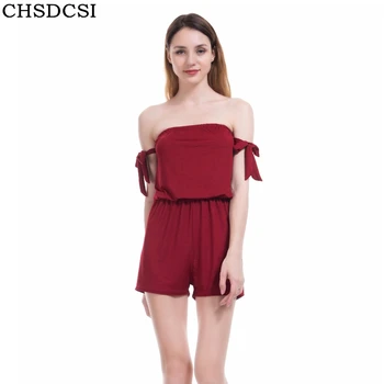 CHSDCSI Playsuit Women New Summer Sexy Sleeveless Off Shoulder Black Boho Rompers Solid Short Jumpsuit Beach Party Overalls
CHSDCSI Playsuit Women New Summer Sexy Sleeveless Off Shoulder Black Boho Rompers Solid Short Jumpsuit Beach Party Overalls