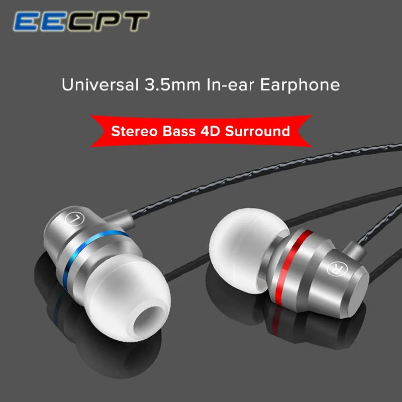 EECPT Earphone with Microphone 3.5mm Stereo Bass Headset Hifi Wired Earbuds for Smartphone Samsung Xiaomi MP3 fone de ouvido
EECPT Earphone with Microphone 3.5mm Stereo Bass Headset Hifi Wired Earbuds for Smartphone Samsung Xiaomi MP3 fone de ouvido