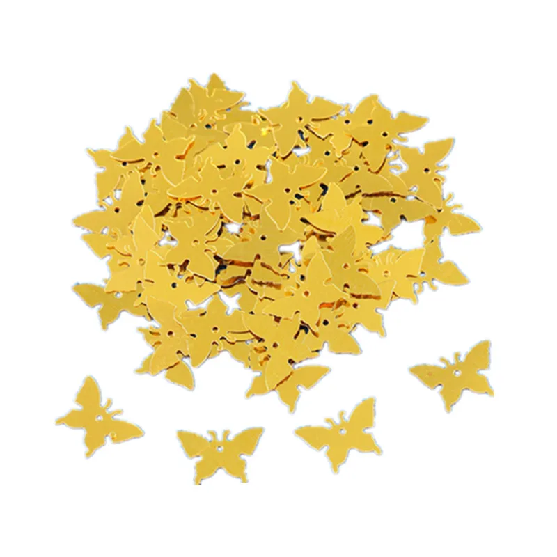 15mm 350pcs/bag Gold Silver Butterfly Confetti Sequins Wedding Birthday Party Baby Shower Confetti Party DIY Table Decorations
15mm 350pcs/bag Gold Silver Butterfly Confetti Sequins Wedding Birthday Party Baby Shower Confetti Party DIY Table Decorations