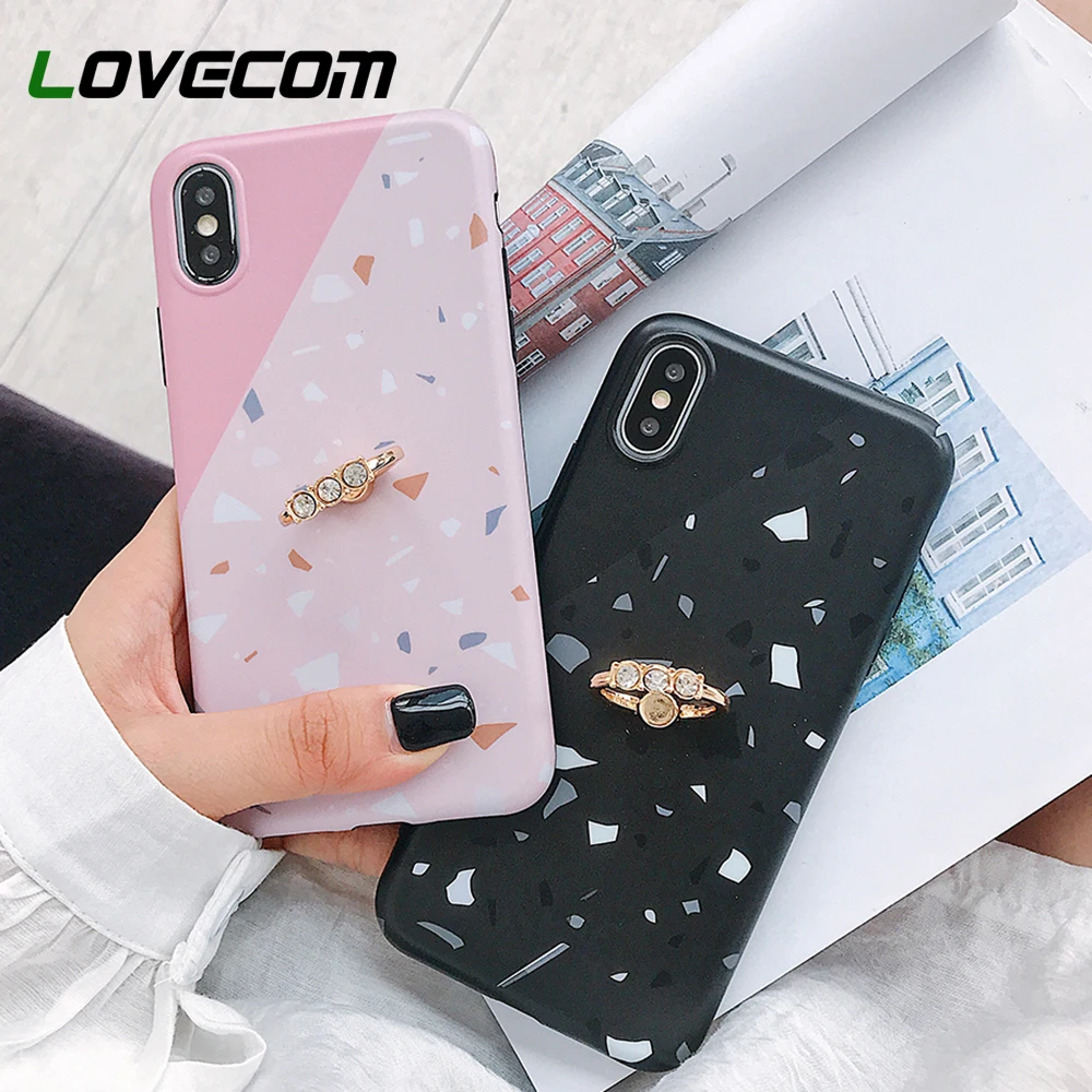 LOVECOM Marble Phone Case For iPhone XR XS Max XS 7 Case Ring Kickstand Cover For iPhone 6S 7 8 Plus Geometric Splice Soft Shell
LOVECOM Marble Phone Case For iPhone XR XS Max XS 7 Case Ring Kickstand Cover For iPhone 6S 7 8 Plus Geometric Splice Soft Shell