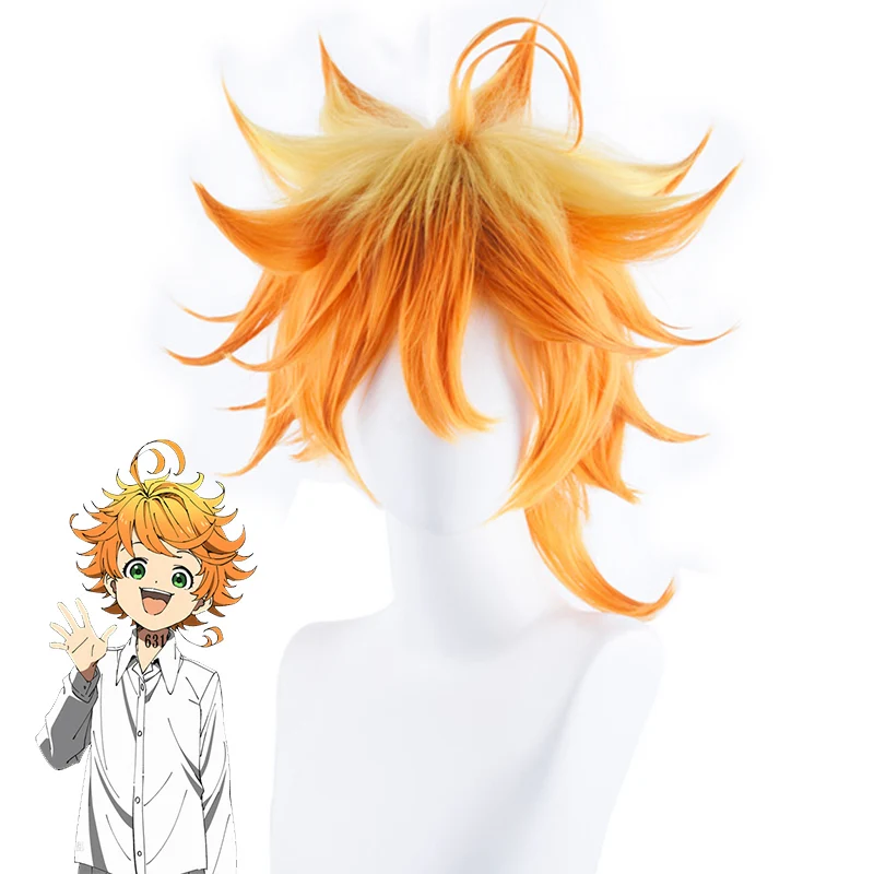 Anime Cosplay Wig Anime Yakusoku no Neverland Women Orange Cosplay Wig The Promised Neverland Emma Cosplay With Hairnet
Anime Cosplay Wig Anime Yakusoku no Neverland Women Orange Cosplay Wig The Promised Neverland Emma Cosplay With Hairnet