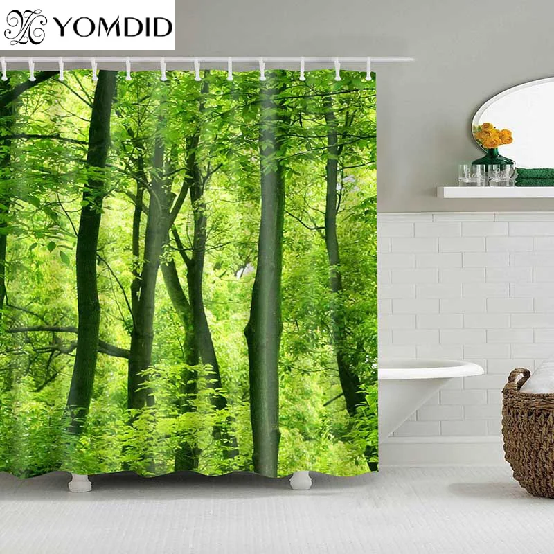1PC Green Tropical Plants Shower Curtains for Bathroom Polyester Fabric Shower Curtain Leaves Printing Scenic Shower Curtains
1PC Green Tropical Plants Shower Curtains for Bathroom Polyester Fabric Shower Curtain Leaves Printing Scenic Shower Curtains
