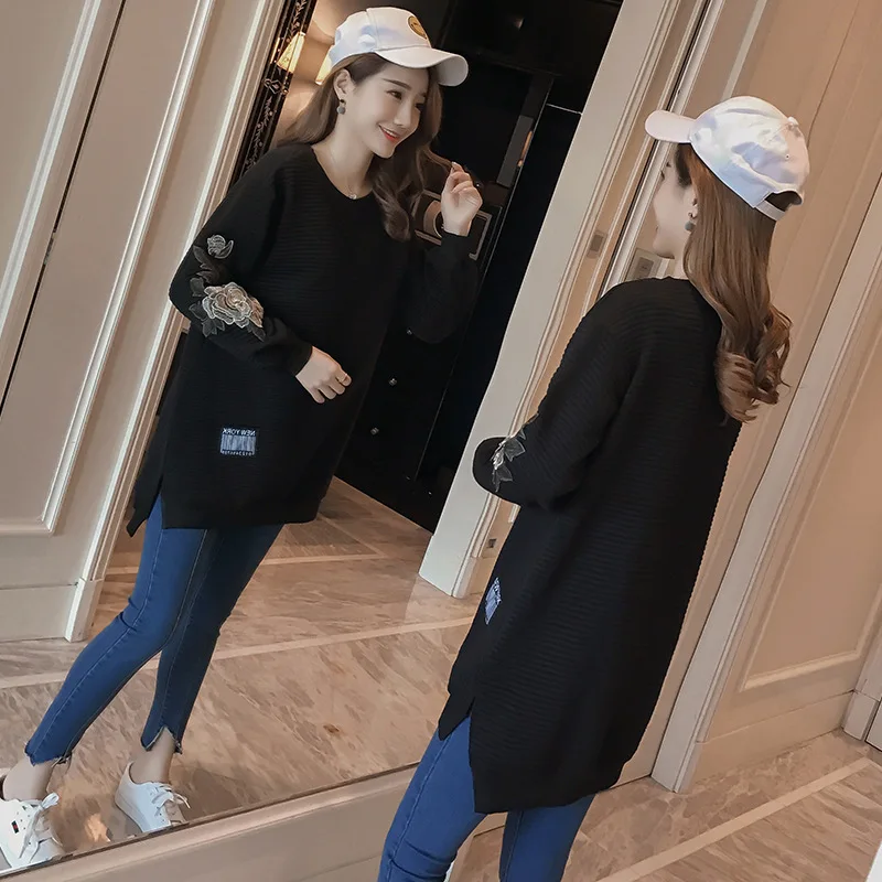 2018 Fashion Pregnant Women Autmn Winter Long-Sleeved Round Collar Sweater Fashion Maternity Knitted Dress Casual Pullovers
2018 Fashion Pregnant Women Autmn Winter Long-Sleeved Round Collar Sweater Fashion Maternity Knitted Dress Casual Pullovers