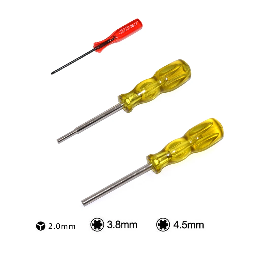 1set 3.8mm 4.5mm 2mm Y Screwdriver Bit Screw Driver GameBit with Handle for Nintendo NES SNES NGC for SEGA Game Cartridge
1set 3.8mm 4.5mm 2mm Y Screwdriver Bit Screw Driver GameBit with Handle for Nintendo NES SNES NGC for SEGA Game Cartridge