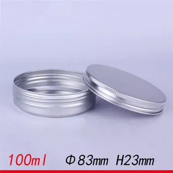 100 X100ml Empty Aluminum Jars Refillable Cosmetic Bottle Ointment Cream Sample Packaging Containers Screw Cap
100 X100ml Empty Aluminum Jars Refillable Cosmetic Bottle Ointment Cream Sample Packaging Containers Screw Cap