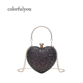 2019 Heart shape women handbags Fashion Sequin Female Shoulder Bag Handbag Totes Bag For Women Crossbody Messenger Bag Bolsa
2019 Heart shape women handbags Fashion Sequin Female Shoulder Bag Handbag Totes Bag For Women Crossbody Messenger Bag Bolsa
