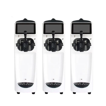 Commercial mini table top soft ice-cream cone making serve ice cream machine