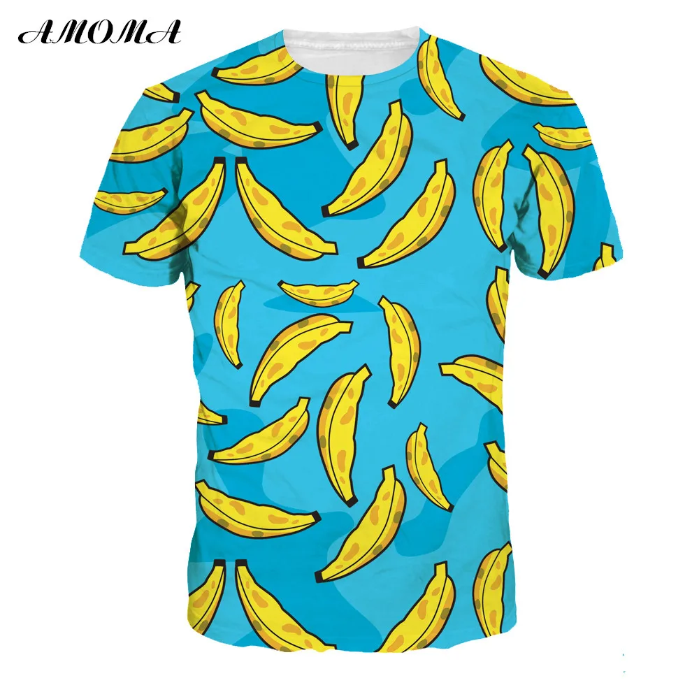AMOMA MEN /WOMEN Unisex Casual 3D-Printed Short Sleeve Tops T-Shirts Tees Banana
AMOMA MEN /WOMEN Unisex Casual 3D-Printed Short Sleeve Tops T-Shirts Tees Banana