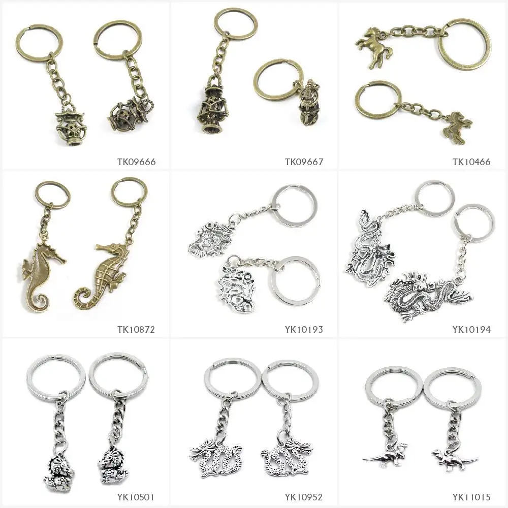 Metal Antique Bronze Silver Keychain Keyring Keytag Key Chain Ring Barn Lantern Running Horse Pony Seahorse Sea Chinese Dragon
Metal Antique Bronze Silver Keychain Keyring Keytag Key Chain Ring Barn Lantern Running Horse Pony Seahorse Sea Chinese Dragon