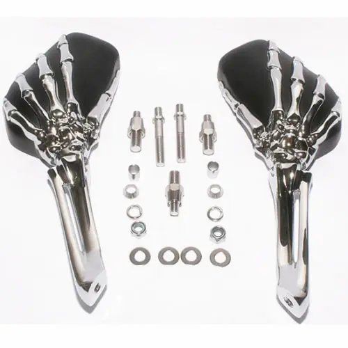 Motorcycle 3D Skull Claw Skeleton Rear View Mirrors For Harley Honda Kawasaki Suzuki Yamaha
Motorcycle 3D Skull Claw Skeleton Rear View Mirrors For Harley Honda Kawasaki Suzuki Yamaha