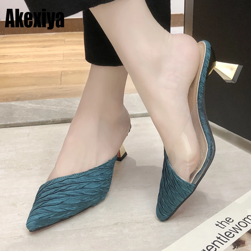 2019 Simple Stylish Women Slippers Strange Style Women Shoes Solid Color Women Shoes Pointed Toe Dress Shoes f238
2019 Simple Stylish Women Slippers Strange Style Women Shoes Solid Color Women Shoes Pointed Toe Dress Shoes f238