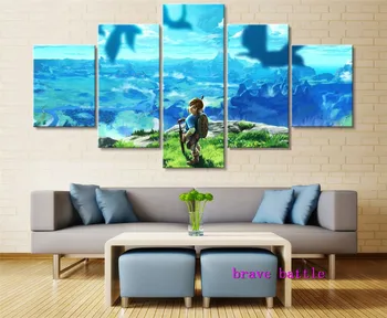 The Legend of Zelda Breath of Canvas Painting Living Room Home Decor Modern Mural Art Oil Painting
The Legend of Zelda Breath of Canvas Painting Living Room Home Decor Modern Mural Art Oil Painting