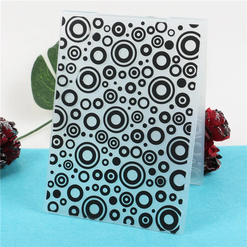 Circle Stamps Bubble Plastic Embossing Folder Template For Scrapbooking Photo Album Paper Card Background Decoration
Circle Stamps Bubble Plastic Embossing Folder Template For Scrapbooking Photo Album Paper Card Background Decoration