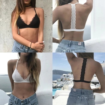 Thin French Style Bralette Lace Wireless Triangle Cup Women Lingerie Soft Bra Seamless Underwear Deep V Girls
Thin French Style Bralette Lace Wireless Triangle Cup Women Lingerie Soft Bra Seamless Underwear Deep V Girls
