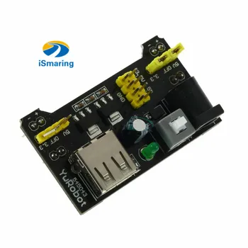 Official iSmarin MB102 Power MB102 Breadboard Power Supply Module 3.3V 5V For Arduino Solderless Breadboard Diy RC Toy Kit Elec
Official iSmarin MB102 Power MB102 Breadboard Power Supply Module 3.3V 5V For Arduino Solderless Breadboard Diy RC Toy Kit Elec
