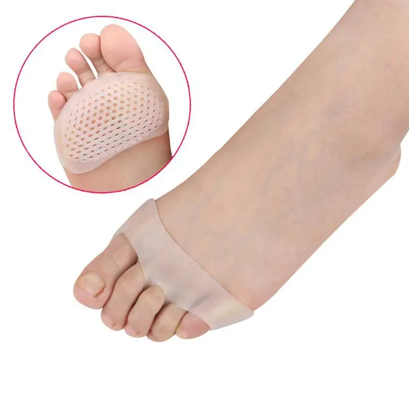 1 Pair Silicone Gel Toe Pads Sleeve Forefoot Cushion Protector Splint Pads to Feet High Heels Foot Cover Metatarsal Pain Relief
1 Pair Silicone Gel Toe Pads Sleeve Forefoot Cushion Protector Splint Pads to Feet High Heels Foot Cover Metatarsal Pain Relief
