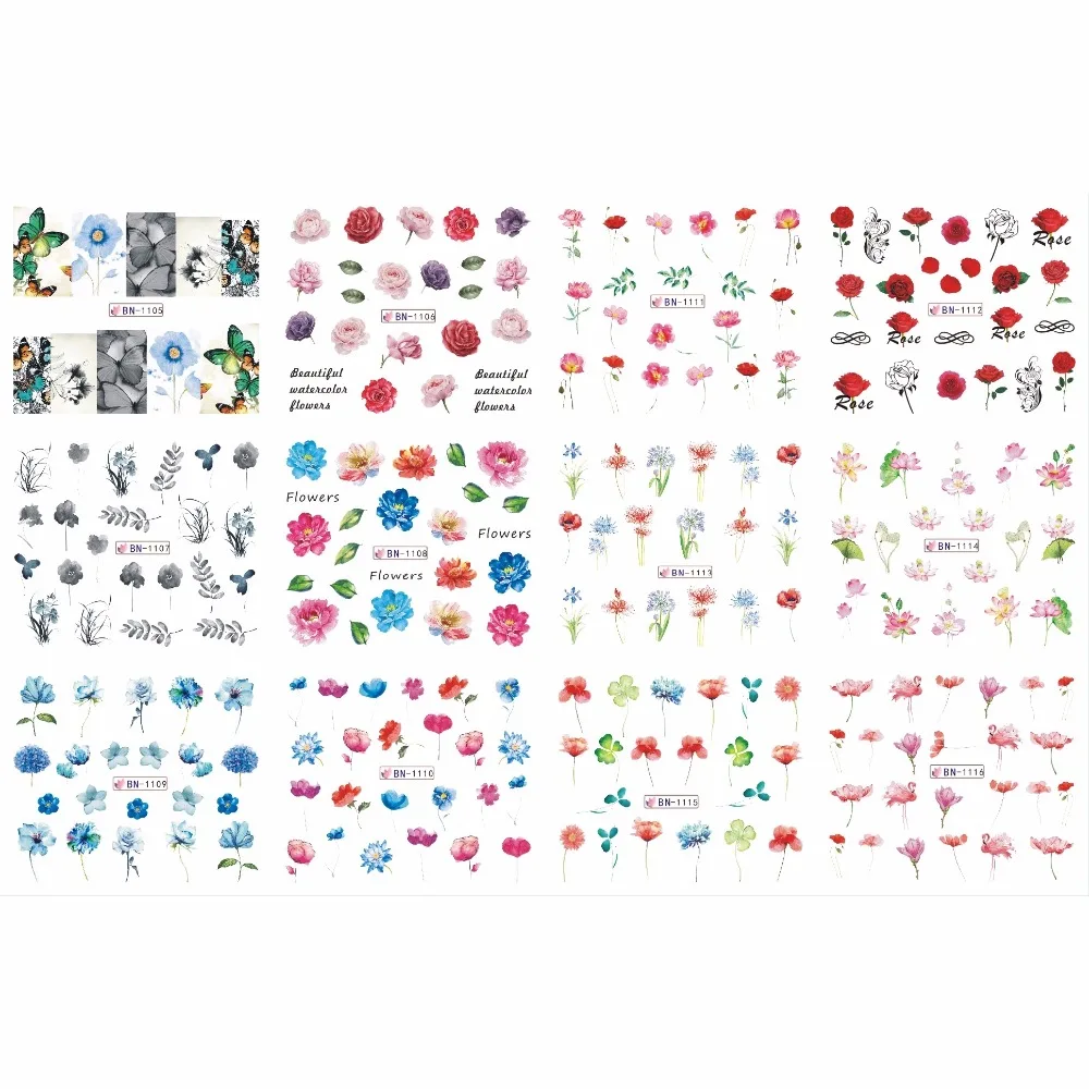 12 PACK/ LOT WATER DECAL NAIL ART NAIL STICKER FULL FLOWER COVER MAGNOLIA YUCCA ORCHID FREESIA DAPHNE BN1105-1116
12 PACK/ LOT WATER DECAL NAIL ART NAIL STICKER FULL FLOWER COVER MAGNOLIA YUCCA ORCHID FREESIA DAPHNE BN1105-1116