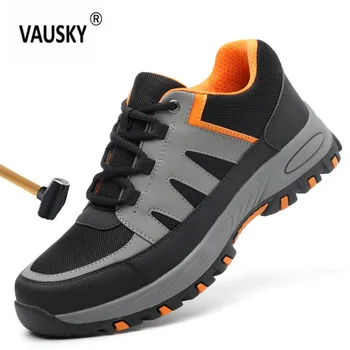 new Safety Shoes Fashion Blcak Mesh Breathable Steel Toe Cap Boots Mens Labor Insurance Puncture Proof Casual Shoe Man
new Safety Shoes Fashion Blcak Mesh Breathable Steel Toe Cap Boots Mens Labor Insurance Puncture Proof Casual Shoe Man