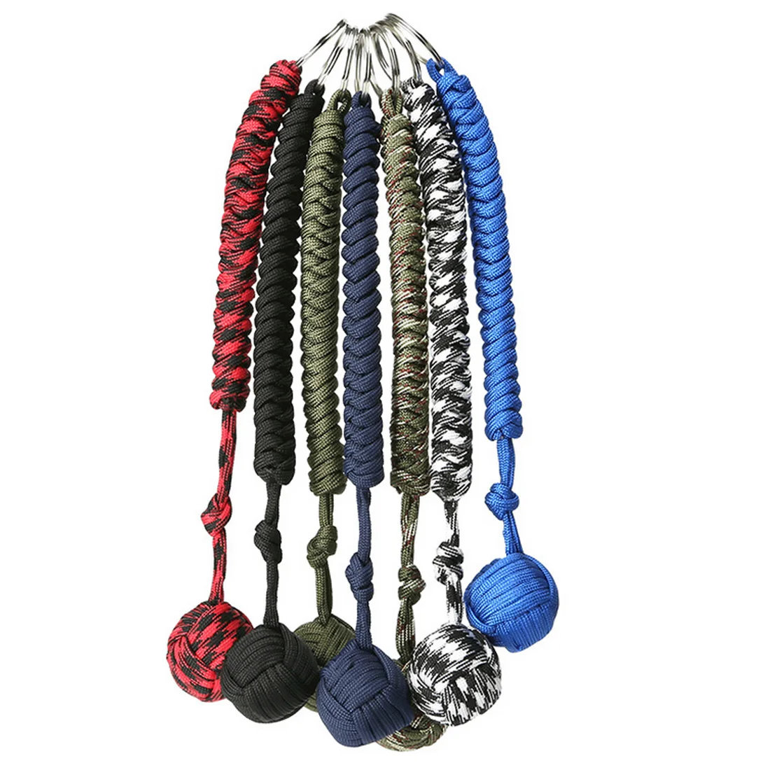 Camping Equipment Security Protection Black Monkey Fist Steel Ball For Girl Bearing Lanyard Survival Key Chain Broken Window
Camping Equipment Security Protection Black Monkey Fist Steel Ball For Girl Bearing Lanyard Survival Key Chain Broken Window