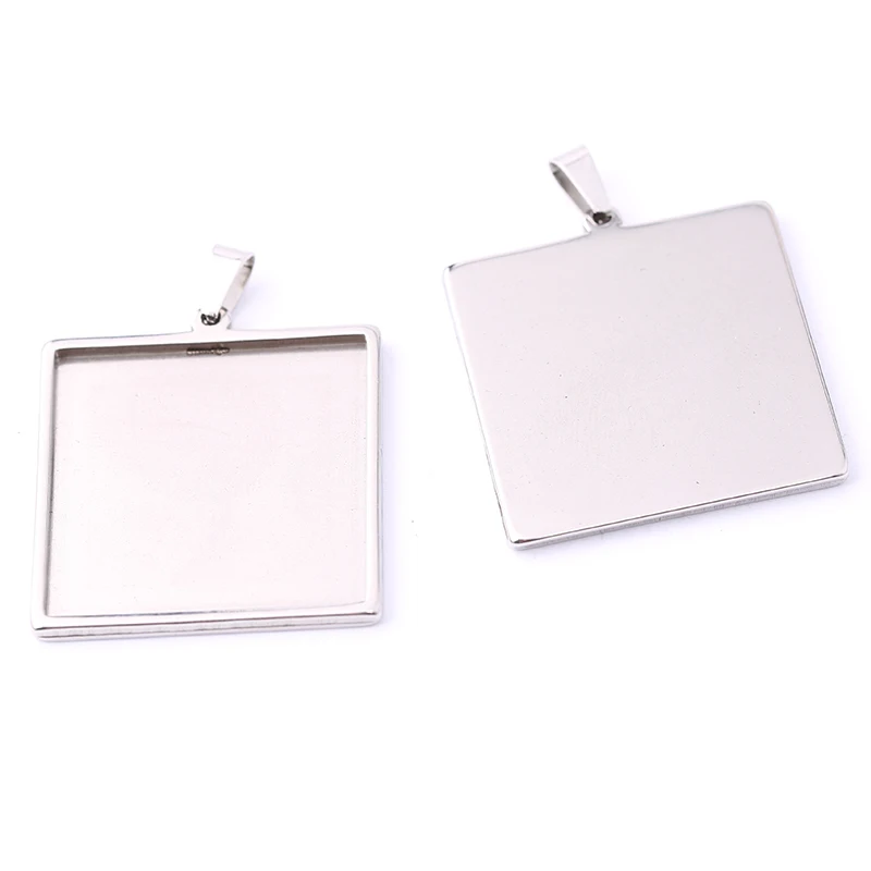 reidgaller 5pcs fit 30mm square cabochon base settings stainless steel blank bezels for jewelry making
reidgaller 5pcs fit 30mm square cabochon base settings stainless steel blank bezels for jewelry making