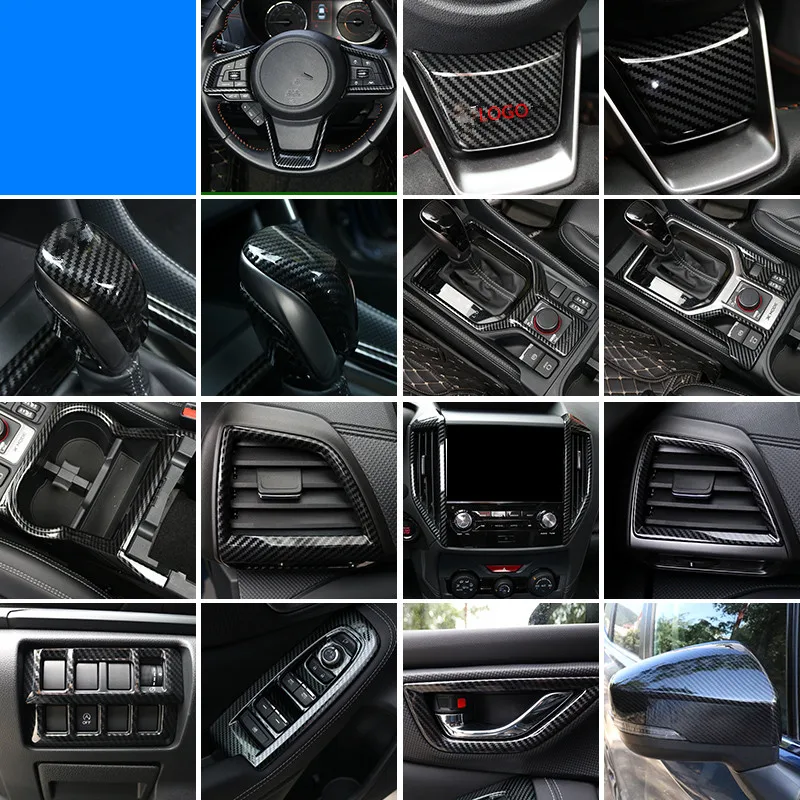 Carbon Fibre Doors Handle Reading Light Glasses Headlight Switch Air Outlet Decorated Frame For Subaru Forester 2019 AA490A
Carbon Fibre Doors Handle Reading Light Glasses Headlight Switch Air Outlet Decorated Frame For Subaru Forester 2019 AA490A