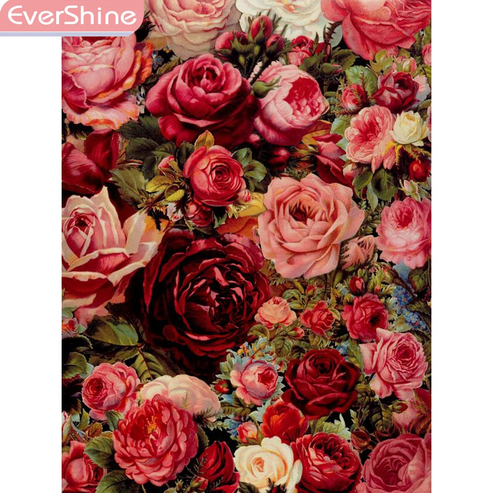 EverShine 5D Diamond Painting Full Square Diamond Embroidery Flowers Picture Of Rhinestones Full Display Diamond Art Kits
EverShine 5D Diamond Painting Full Square Diamond Embroidery Flowers Picture Of Rhinestones Full Display Diamond Art Kits