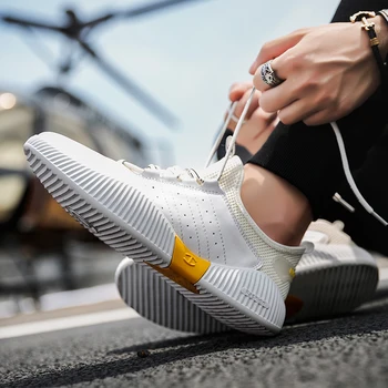 Rommedal unisex sneakers men women leather flat loafers slip-on white color Wicking breath light moccasins drive leisure shoes
Rommedal unisex sneakers men women leather flat loafers slip-on white color Wicking breath light moccasins drive leisure shoes