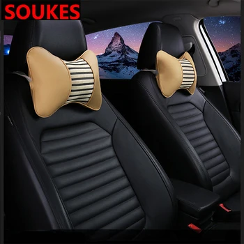 2PCS Leather Sport Car Seat Protection Neck Pillow For Toyota Corolla Avensis RAV4 Yaris Auris Hilux Prius verso MG 3 ZR Buick 
2PCS Leather Sport Car Seat Protection Neck Pillow For Toyota Corolla Avensis RAV4 Yaris Auris Hilux Prius verso MG 3 ZR Buick