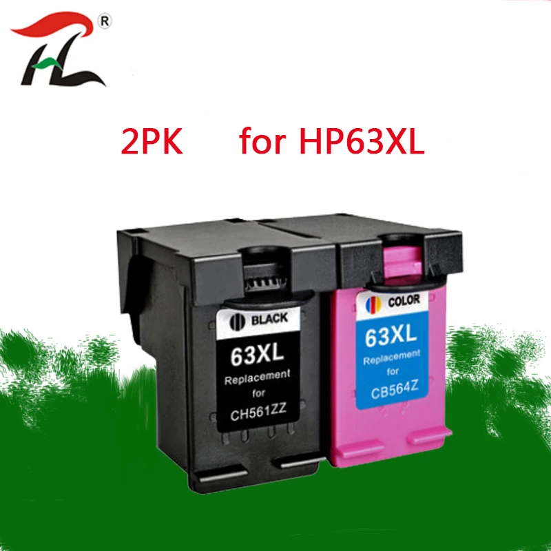 YLC 2PK For HP63XL 63XL hp63 Remanufactured Ink Cartridges for HP Deskjet 1110 1112 2130 2131 2132 2133 2134 3630 printer
YLC 2PK For HP63XL 63XL hp63 Remanufactured Ink Cartridges for HP Deskjet 1110 1112 2130 2131 2132 2133 2134 3630 printer