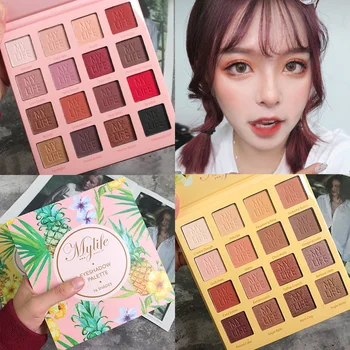 Professional Makeup 16 Color Eyeshadow Pallete Shimmer Glitter Matte Eyeshadow Palette Pigment Makeup Palette Brand Cosmetic
Professional Makeup 16 Color Eyeshadow Pallete Shimmer Glitter Matte Eyeshadow Palette Pigment Makeup Palette Brand Cosmetic