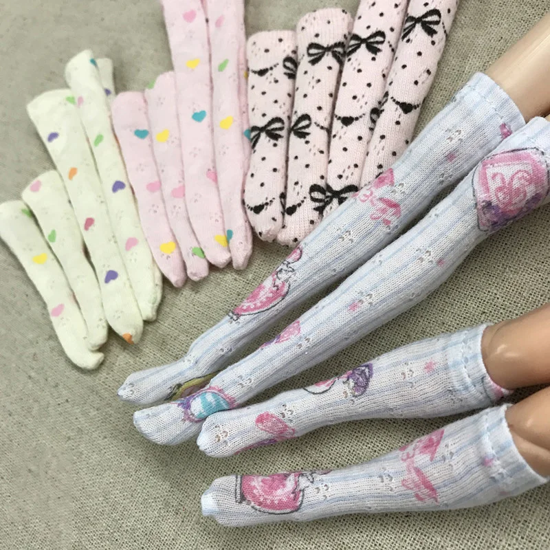 1 Pair Bowknot Wave Point Knee Highs Socks for Blyth , Barbis , Azone , 1/6 Dolls Accessories
1 Pair Bowknot Wave Point Knee Highs Socks for Blyth , Barbis , Azone , 1/6 Dolls Accessories