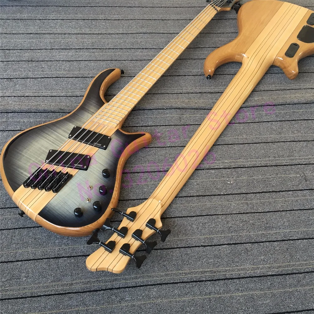 Custom shop TOP quality 5strings 6 strings Setius fanned frets Bass guitar;multi-scaled bass guitar;Black hardware;
Custom shop TOP quality 5strings 6 strings Setius fanned frets Bass guitar;multi-scaled bass guitar;Black hardware;
